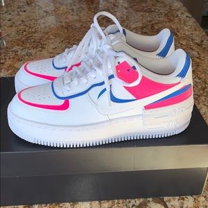 NWT Women’s AF1 shadow in cotton candy.